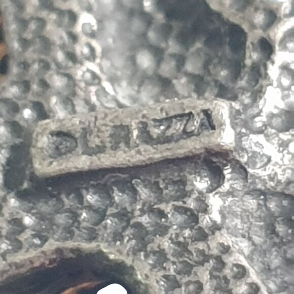 Teddy Bear Trio Brooch Pin By L Razza Heart Cutouts Puter Cute Vintage Gift Nana - Picture 4 of 5